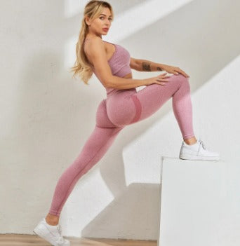 Leggins Mujer Push Up rosa L/XL