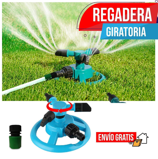 REGADERA GIRATORIA PARA JARDINES