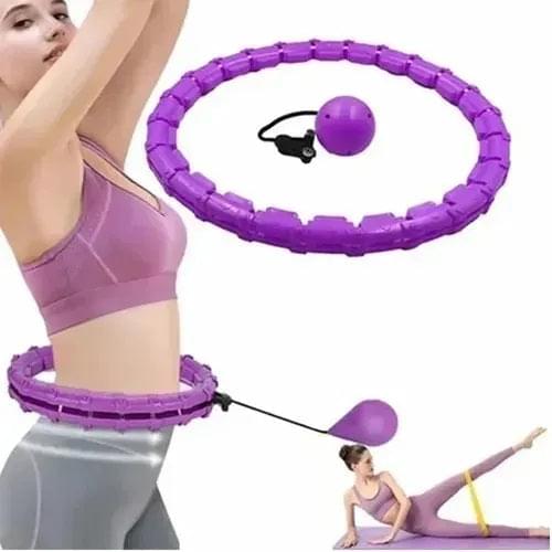 Aro Hula Hoop Ajustable Ula Ula Perdida Peso Ejercicio