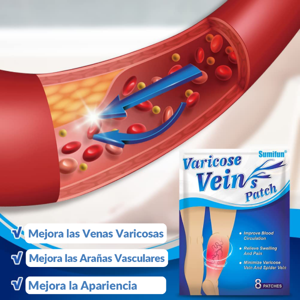 Parche para Venas Varicosas ( PACK 12 UNIDADES )