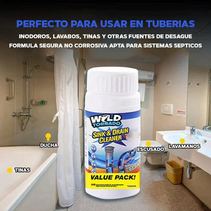 Destapador de Cañerias - TornadoClean™ OFERTA SOLO HOY