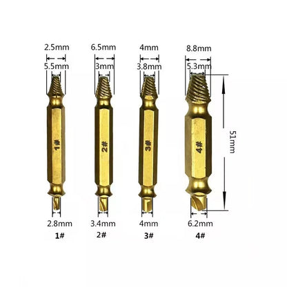 SET BROCAS EXTRACTORA DE TORNILLOS