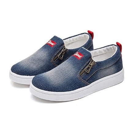 Zapatillas Casual Slip Denim - Comfy Shoes