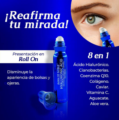 Crema anti edad Roll on para Ojeras